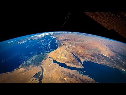 ISS Timelapse - Traveling above the Red Sea (25 Aug 2024)