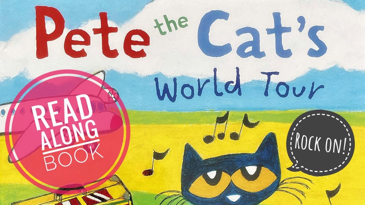 🎸🌎🥁 Pete the Cat's World Tour | GoKidz | Read Aloud Book