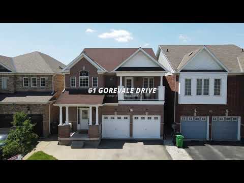 61 Gorevale Drive, Brampton, ON, Canada