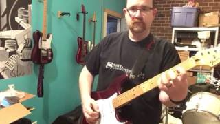 Video thumbnail for My Midnight Wine HSS MIM Strat by Rob Carter