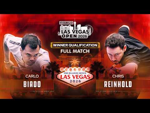 BIADO vs REINHOLD ▸ LAS VEGAS MEN'S OPEN 2026