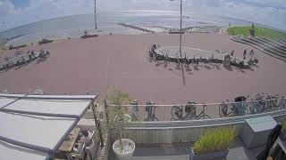 Webcam Hotel Zeezicht Vlieland Havenplein-Veerboot live webcam