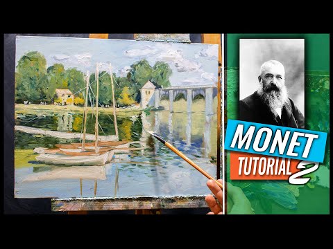 How to Paint like Monet | Impressionist Techniques | Part II