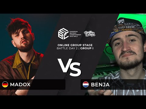 Madox 🇩🇪 vs. Benja 🇳🇱 // European Beatbox Championship 2022