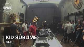 Kid Sublime Boiler Room DJ Set at ADE
