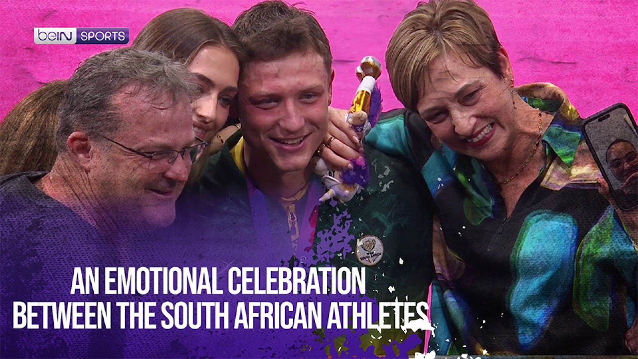 Swimming | Emotional Celebration Between South African Athletes at Commonwealth Games