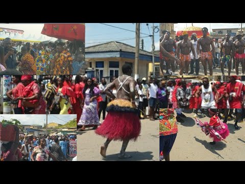 Oguaa Fetu Afahye (Festival) ,2022 in Cape Coast ||Beautiful Cultural Display