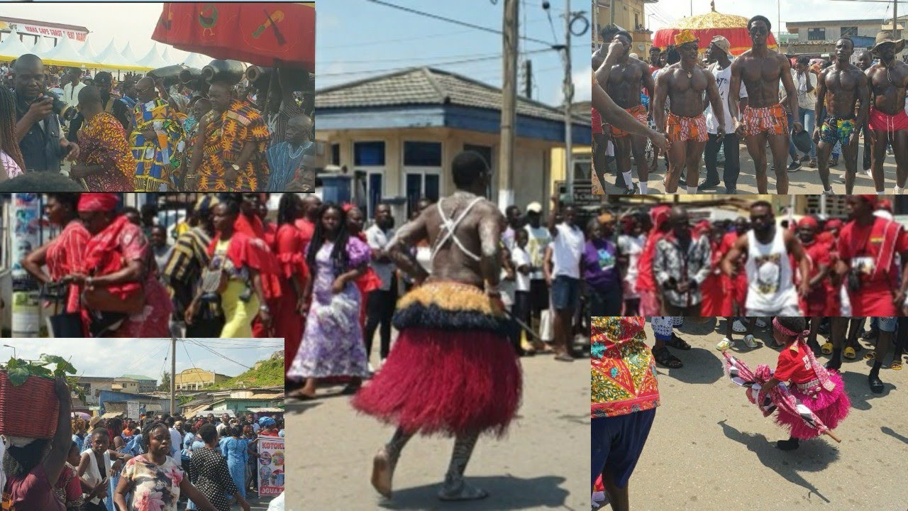 Oguaa Fetu Afahye (Festival) ,2022 in Cape Coast ||Beautiful Cultural Display