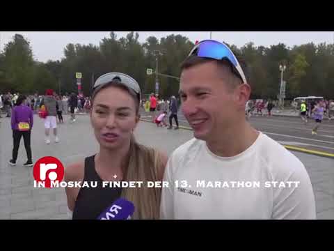 In Moskau findet der 13. Marathon statt