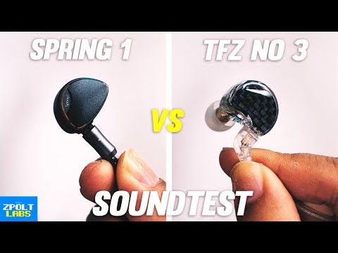 BQEYZ Spring 1 Soundtest vs TFZ No.3 🔥 - PIEZO and Flagship!