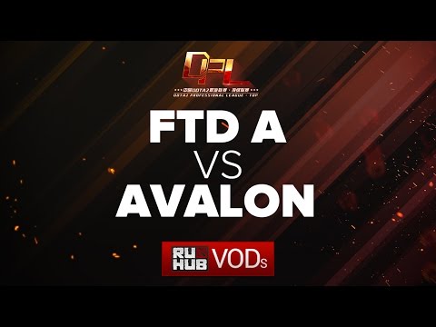 FTD.A vs AVALON, DPL Season 2, game 2