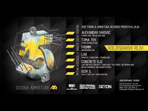 Mark EG & Chrissi - Squelcha [12" ARMA002, 2009]