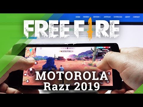 Garena Free Fire Gameplay on MOTOROLA Razr 2019 | FPS Review