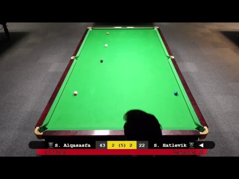Kvartfinale: Shaher Alqasasfa - Simen Hatlevik, RT1 Vest 2018