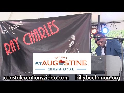 Billy Buchanan as Ray Charles Live from St.Augustine's 450th Anniversary