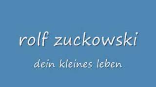 rolf zuckowski    dein kleines leben