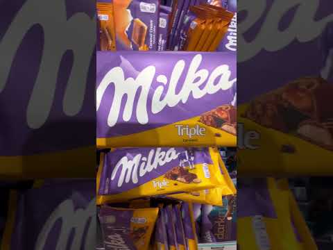 Milka triple caramel !! #chocolate #sweets #snackcares4u #yummy #youtubeshorts #shortsvideo #foryou