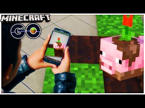 MINECRAFT EARTH!  Minecraft in AR - NEW Minecraft game is COMING