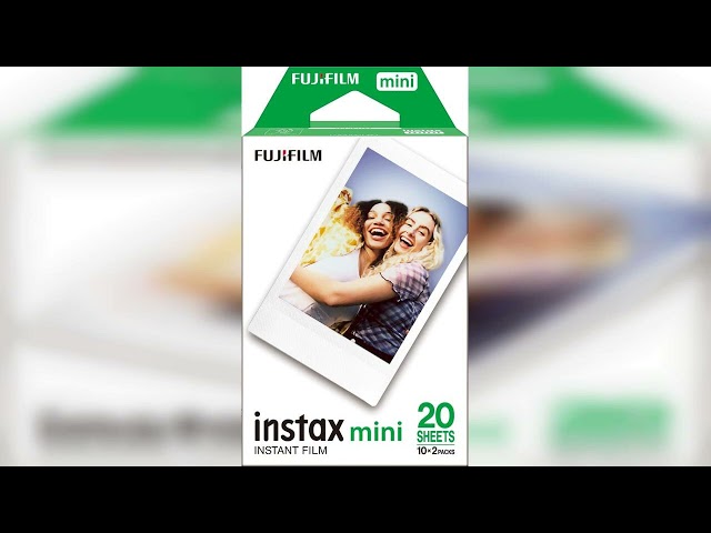Vídeo relacionado con Fujifilm Instax Mini Brillo - Película fotográfica instantánea (2 x 10 Hojas)