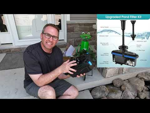 Waterfall Pond UPGRADE - Adding a filter