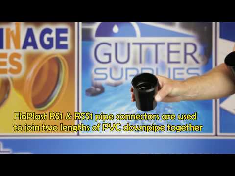 FloPlast's Pipe Connectors: RS1 & RSS1 | Product Showcase