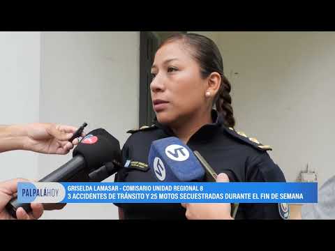 Operativos policiales del fin de semana en Palpalá