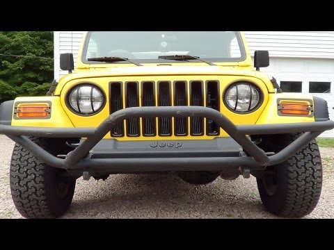 Jeep Wrangler TJ Update #31 "New Smittybilt SRC Tube Front Bumper"