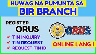 Request TIN Online - Freelancer, Online Seller, Social Media, Unemployed ORUS BIR REGISTRATION