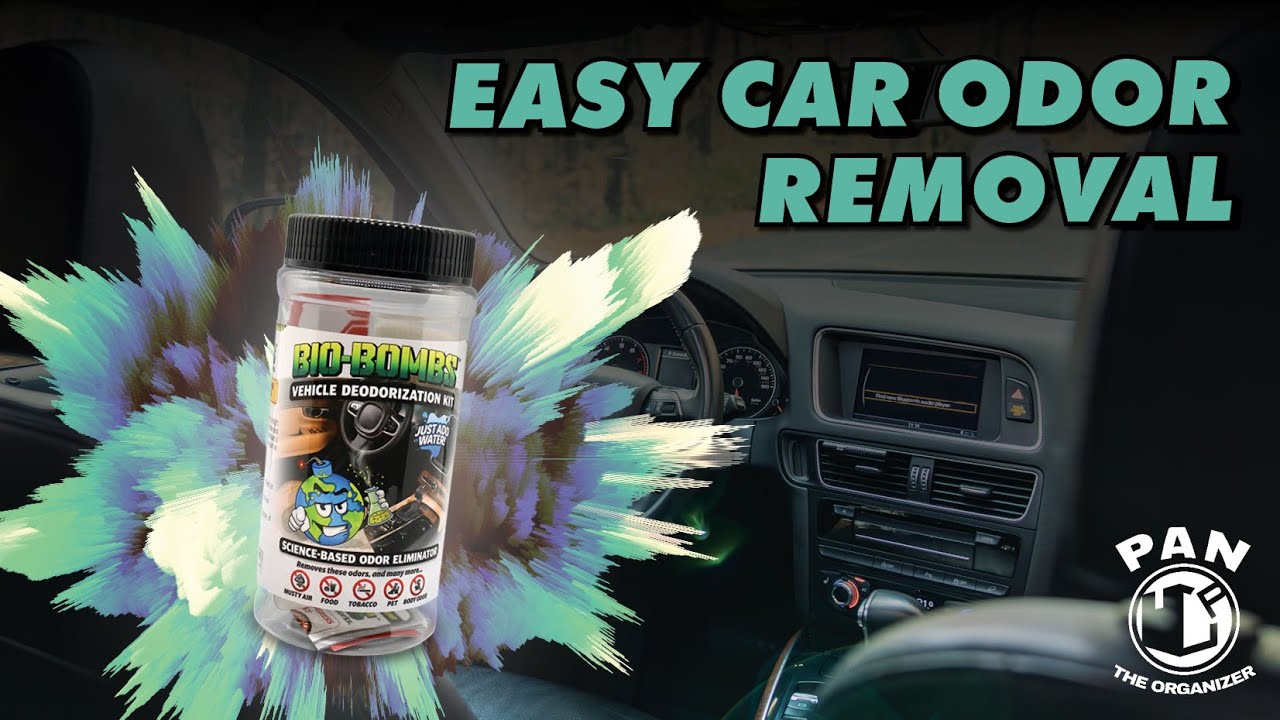 How To Remove Car Odors The EASY WAY! Bio-Bombs Vehicle Deodorization Kit Tutorial