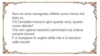 Dente - Invece tu Lyrics
