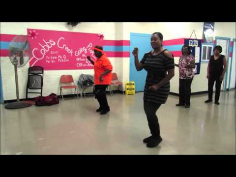 SALSA TIME line dance instuction - LDE 10-27-2015