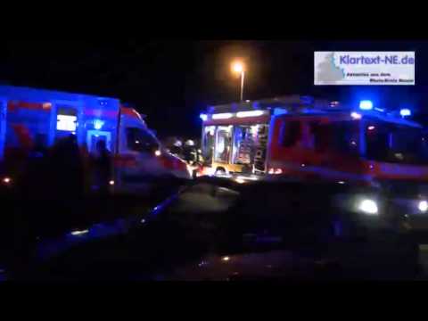 2014-01-30 Kaarst: Wohnungsbrand mit Menschenrettung