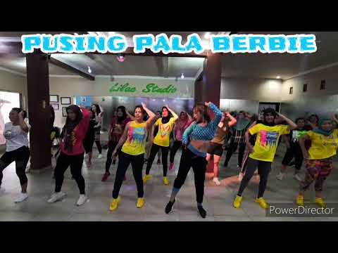 Pusing Pala Berbie by Puteri Bahar | dangdut | senam kreasi | joged | zumba | lilac