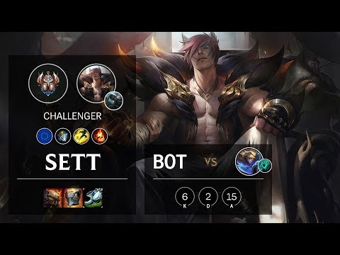 Sett Bot vs Ezreal - EUW Challenger Patch 10.7