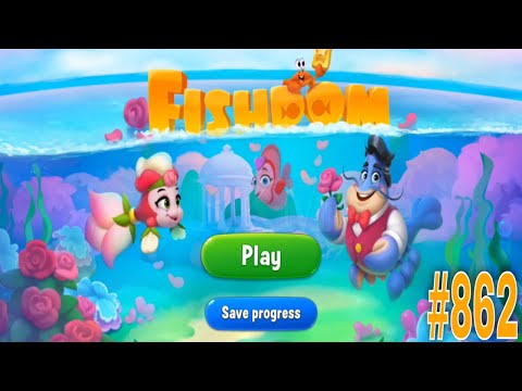 Fishdom - Puzzle Games | RKM Gaming | Aquarium Games | Fish Games | Level - 862