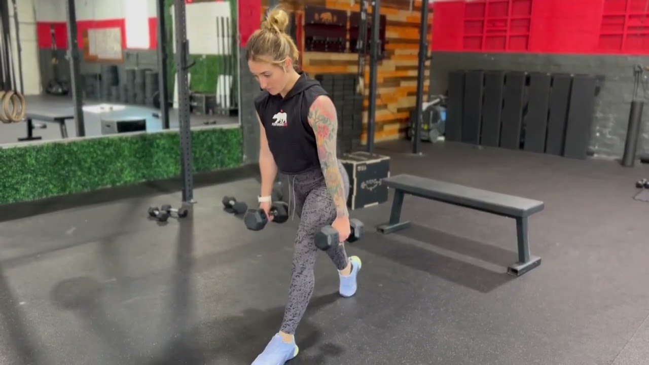 P360: DB Split Squat