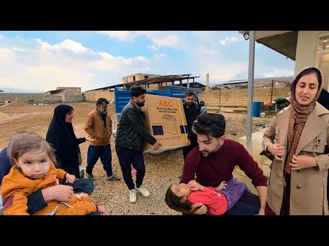Buying & Installing a Washing Machine in Our Village Home | Getting Ready for Shirvan & Janbibi 🏡