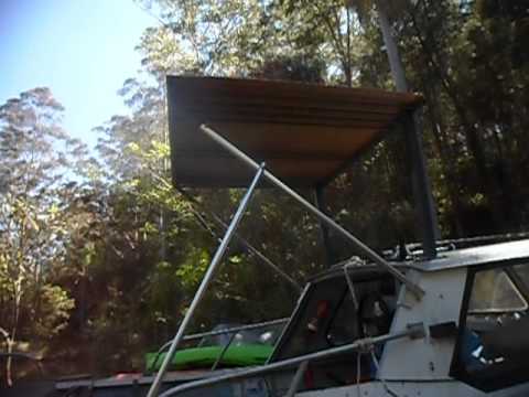 make a cheap boat aluminium hardtop DIY Part 6