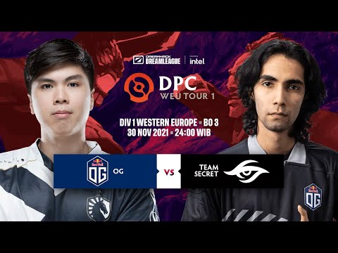Secret vs OG - NEW OG DEBUT!! DPC WEU DIVISION I WINTER TOUR - 21/22 Dreamleague S16