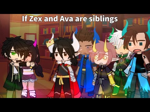 If Zex and Ava are siblings //Series Au // 1/? //My inner demon Au