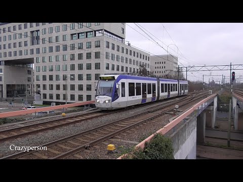HTM RandstadRail tram 3 op Den Haag Laan van NOI in 2019