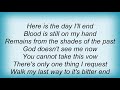 Serenity - Dead Man Walking Lyrics