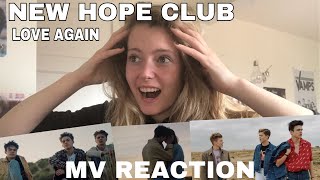 New hope Club &#39;LOVE AGAIN&#39; MV REACTION