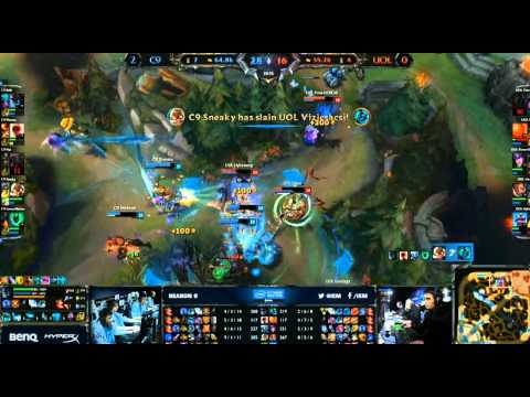 pentakill in c9 vs uol