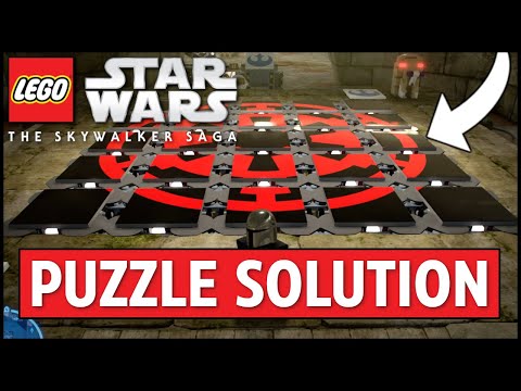 Empire Tile Puzzle Solution - Yavin 4: Great Temple (LEGO Star War The Skywalker Saga)