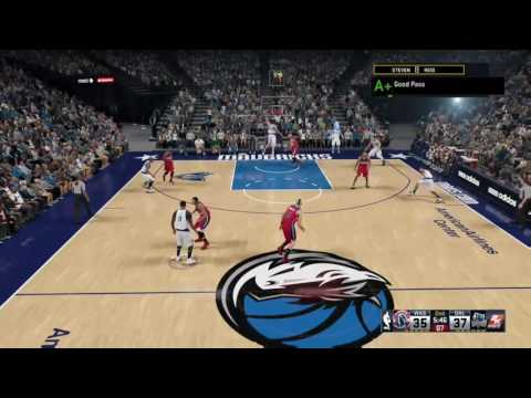 ON FIRE FROM 3!!! Nba 2k16 my career gameplay