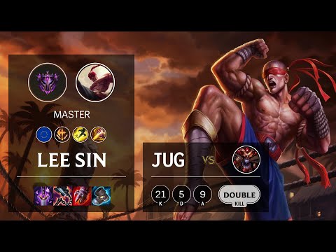 Lee Sin Jungle vs Shyvana - EUW Master Patch 11.19