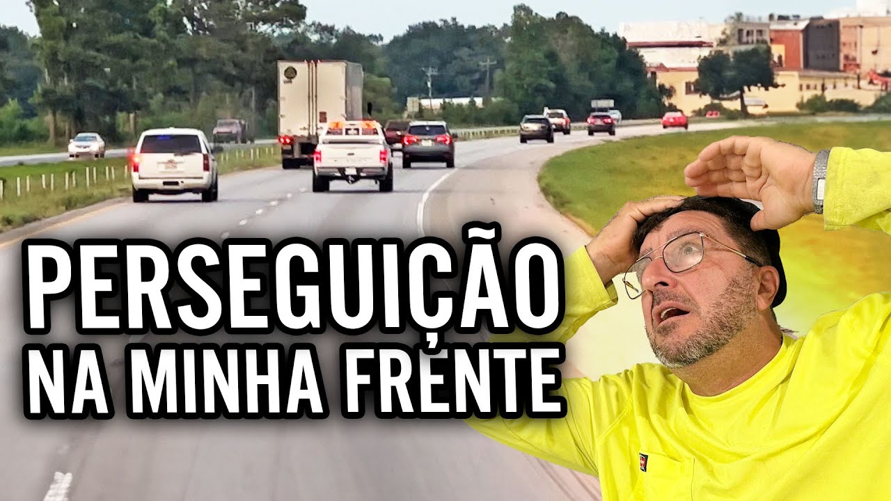 PERSEGUIÇÃO NA MINHA FRENTE