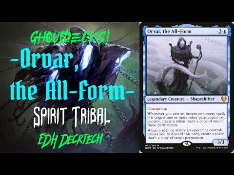 GhoulDecks! Orvar, the All-Form! Spirit Copy Deck!
