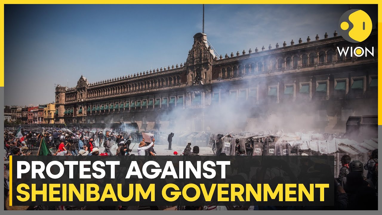 Mexico Protests: Thousands Of Mexicans Take To Street, Sheinbaum Says Protest Was 'Paid For' | WION